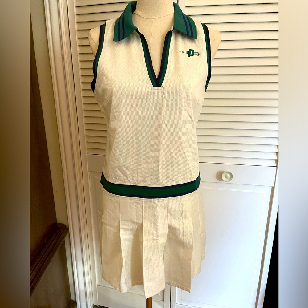 Prince/Target Pickleball/ Tennis Collab - Women's Collared White Pleated Dress M - Picture 2 of 6